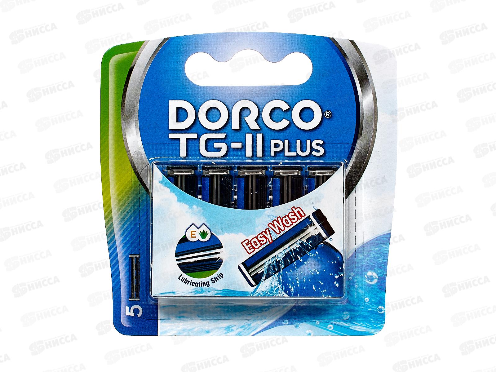 DORCO TG-II Plus 5 сменные кассеты 2 лезвия TNA3050