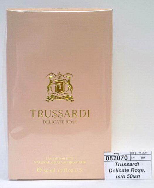 Trussardi Delicate Rose, туалетная вода 50мл M