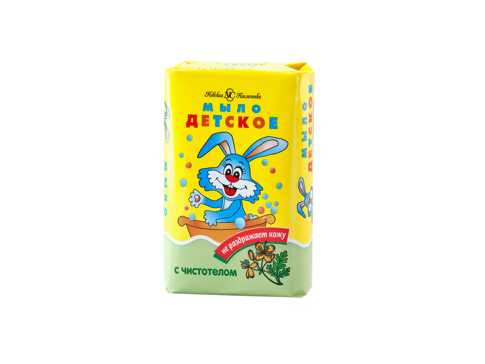Невская Косметика ДЕТСКОЕ мыло 90г чистотел *72