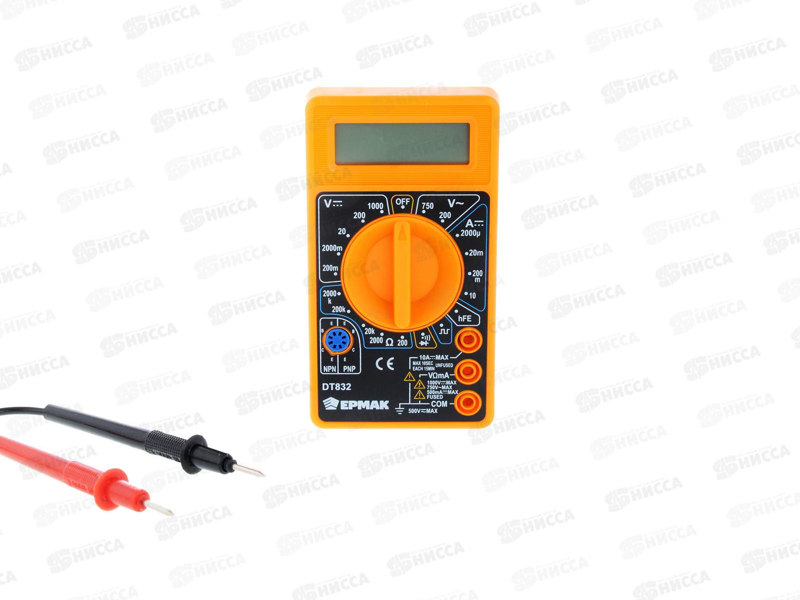 Мультиметр цифровой DT-832, 660-004   г