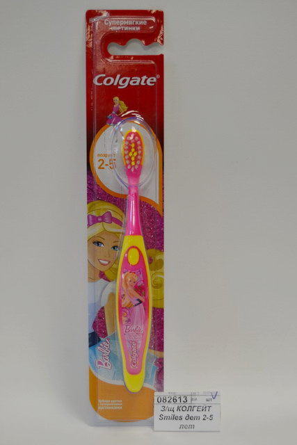 Зубная щетка КОЛГЕЙТ Smiles дет 2-5 лет