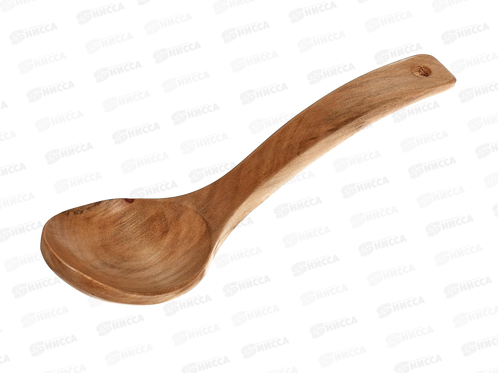 Ложка деревянная 23см светлая (031860)  Ж