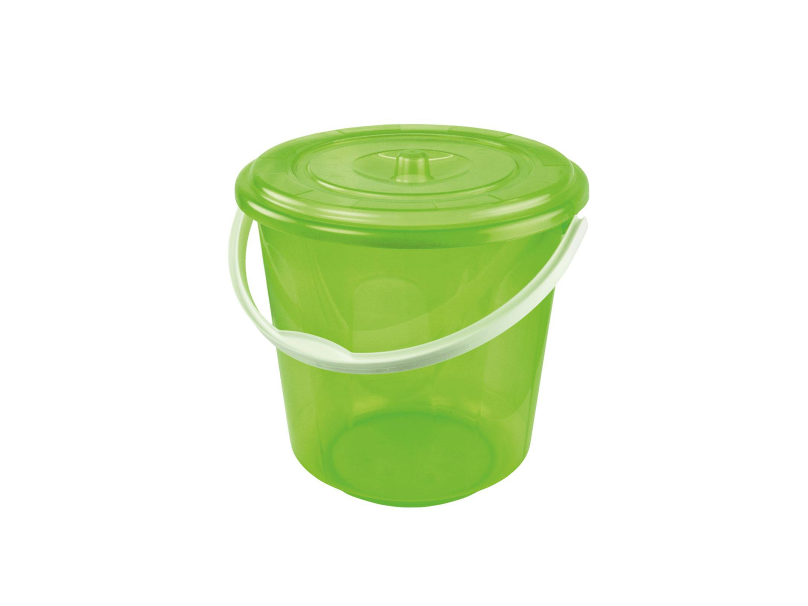 Ведро 5л Хозяюшка с крышкой  *10 М1178