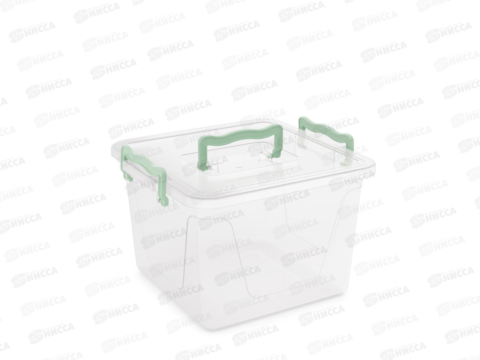 Контейнер квадратный  с ручками  8,5л *12 М1032