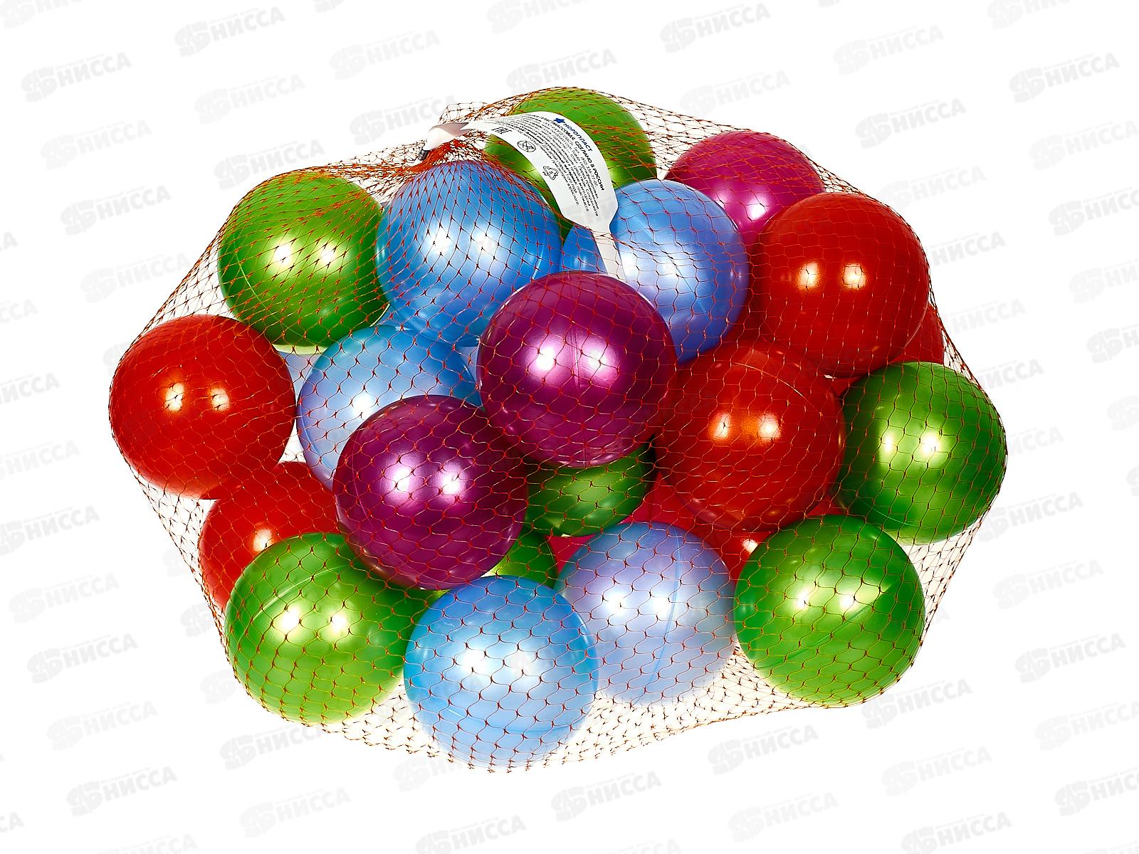 Набор шаров 8см 30шт в сетке 415  *12