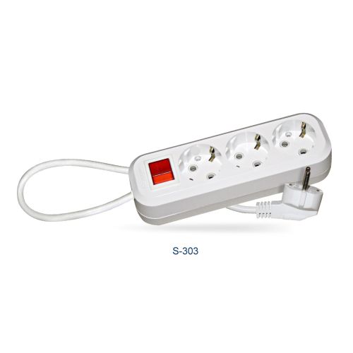 Удлинитель СПУТНИК S-303  5м, 3 гнезда *20