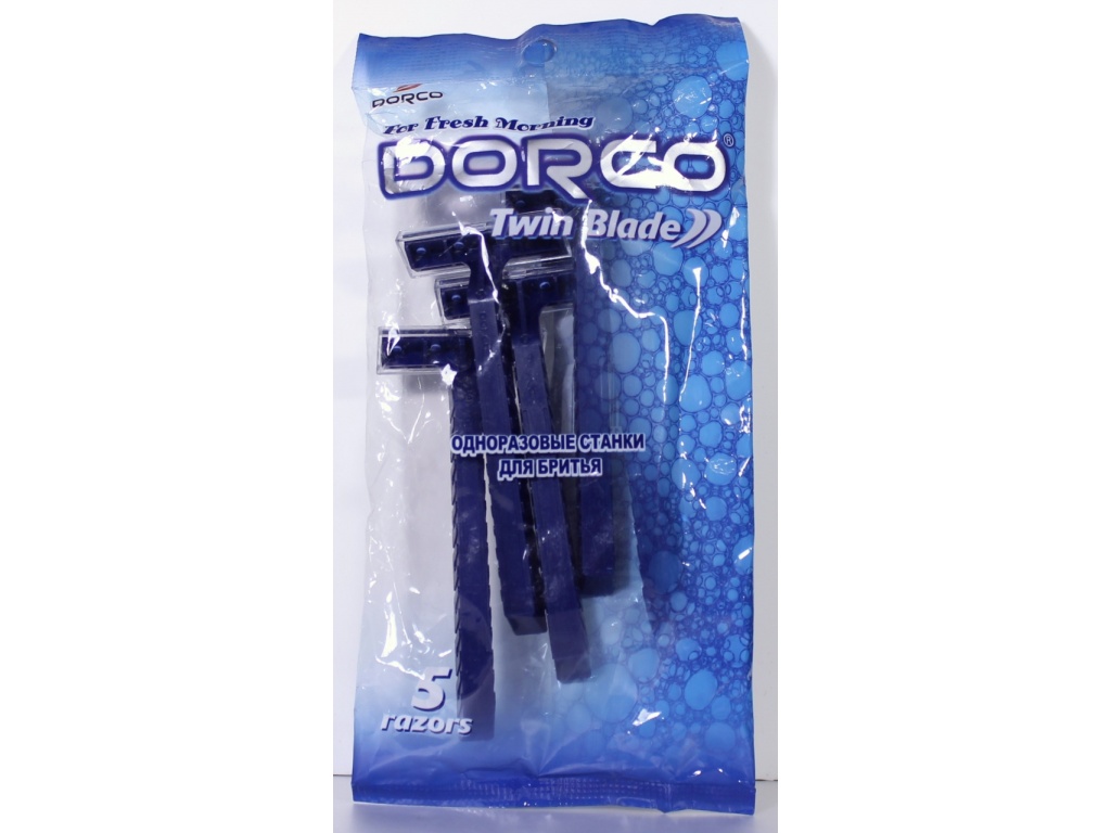 DORCO TD-705 одноразовые станки 5 штук 2 лезвия *20/320