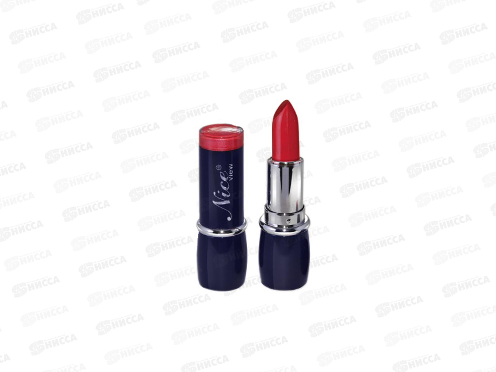 НАЙС помада увлажняющая+пробник №46 чистый рубин матовый *6