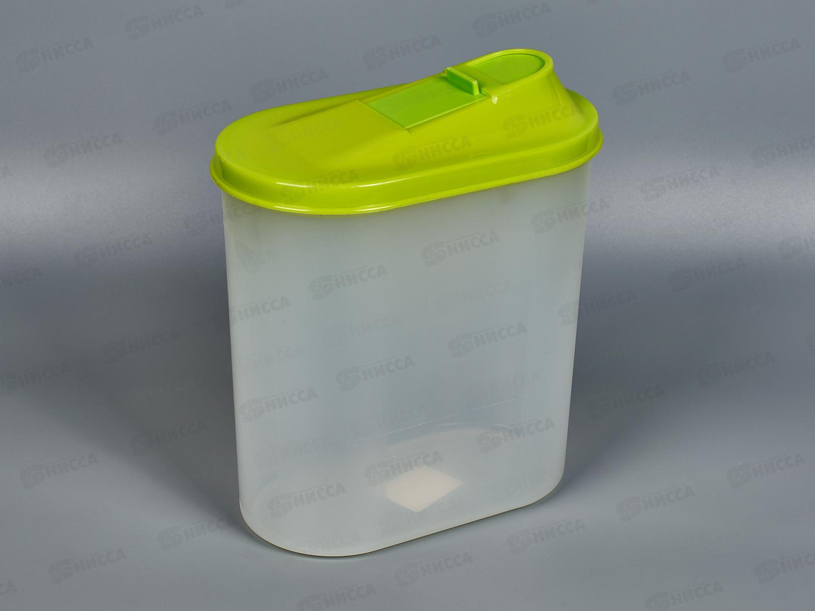 Банка 2л для сыпучих продуктов овал 293С *18