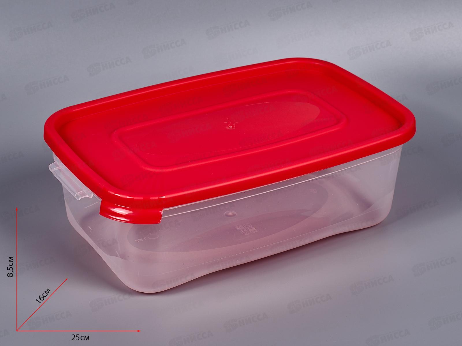 Контейнер СВЧ 2,2л Каскад прямоугольный  С59000 *18