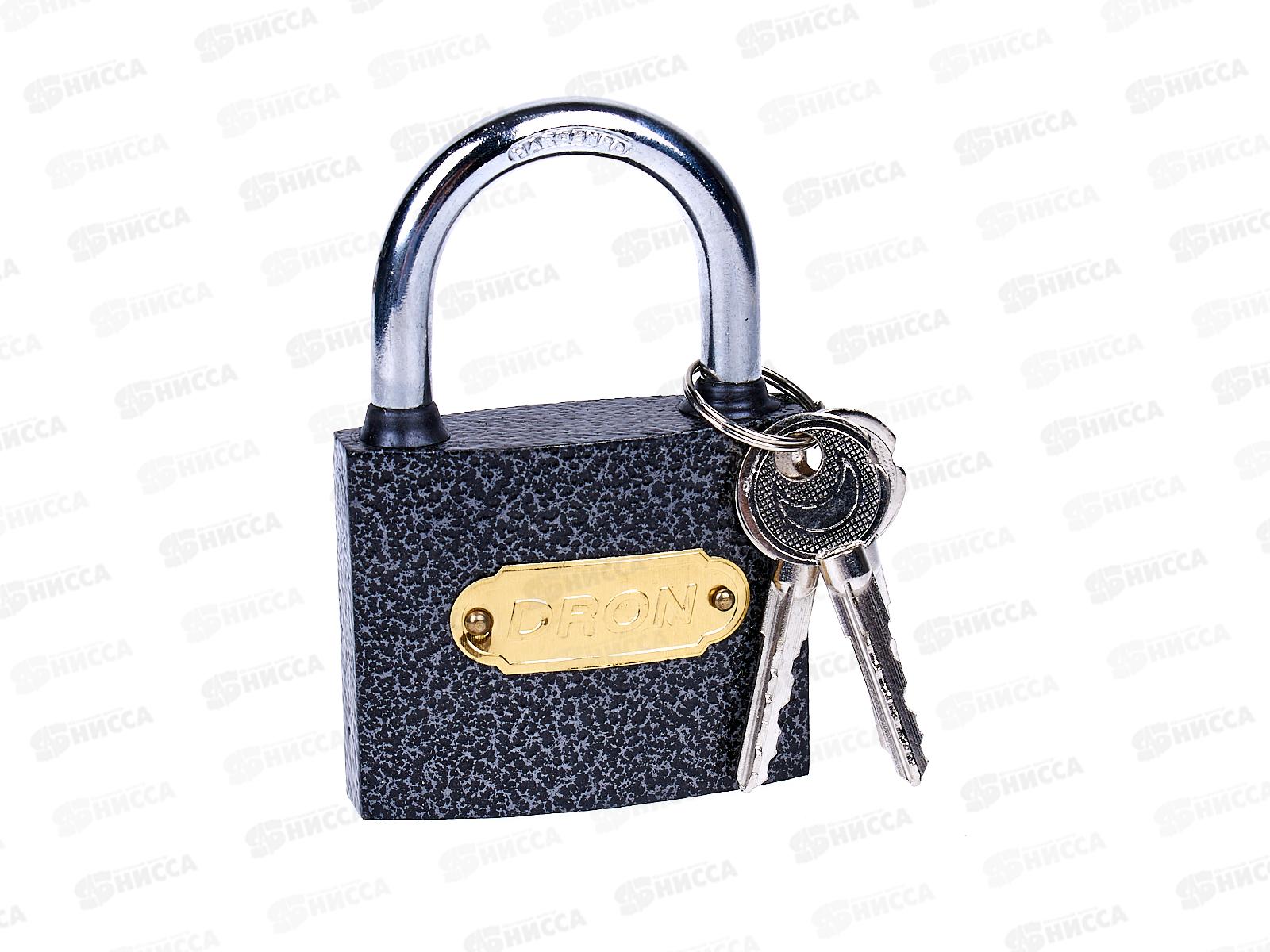 Замок навесной DRON 63мм №366 (048006)  Ж