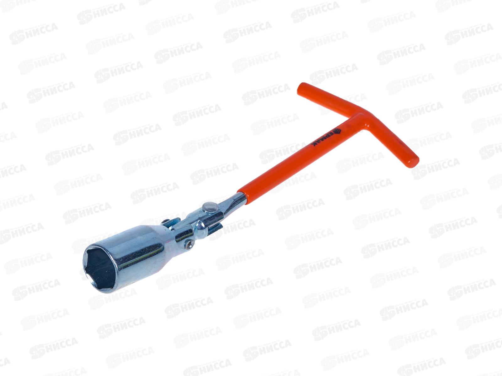 Ключ свечной с карданным шарниром 21мм матовый усиленный ТР006  766-019 г