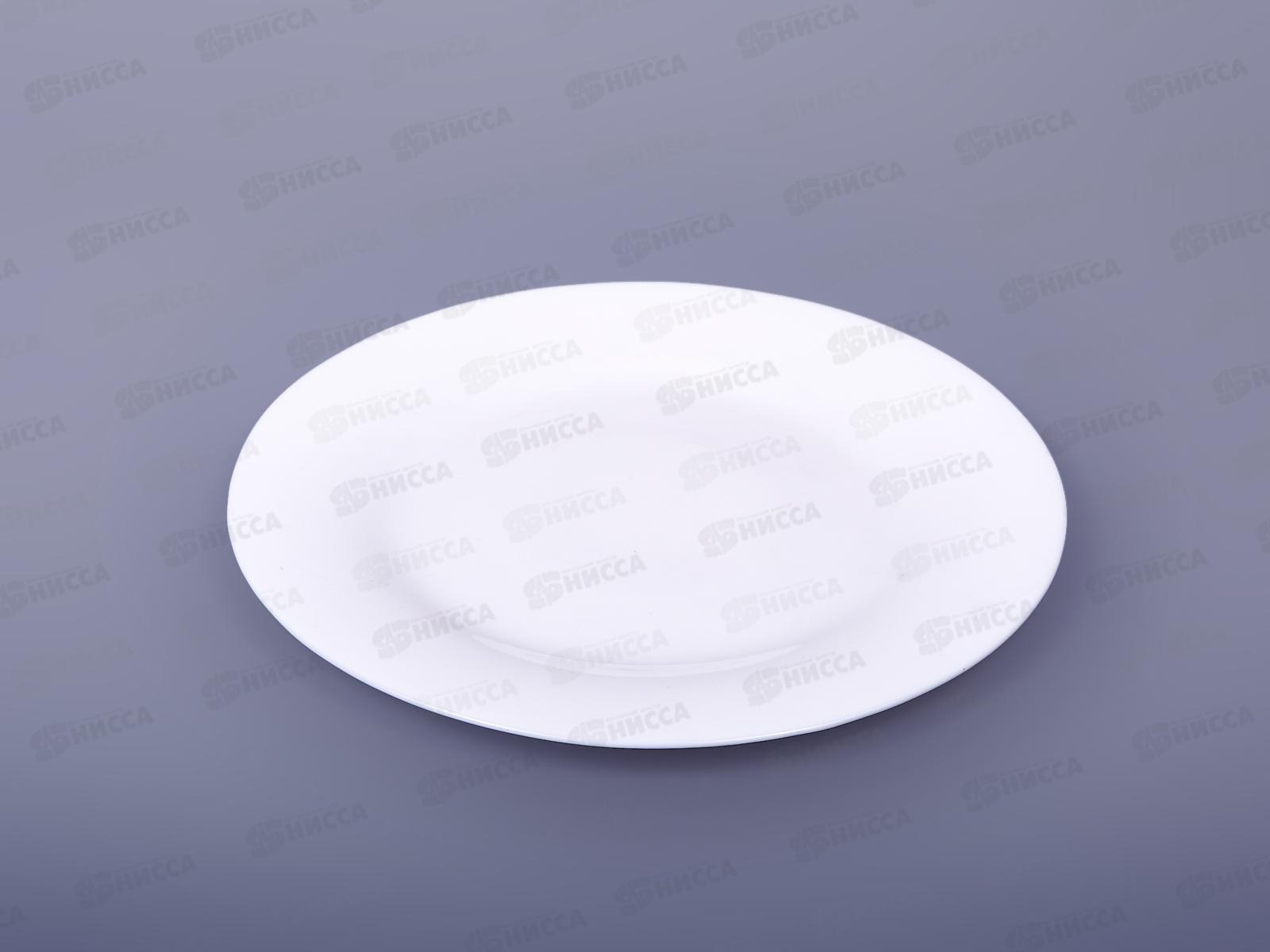 Тарелка плоская круглая d-20 (6/48) 100белая -тм8