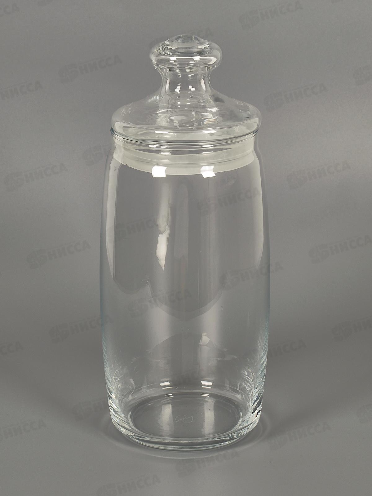 Банка для сыпучих продуктов CESNI 1500мл 97426 SL *6