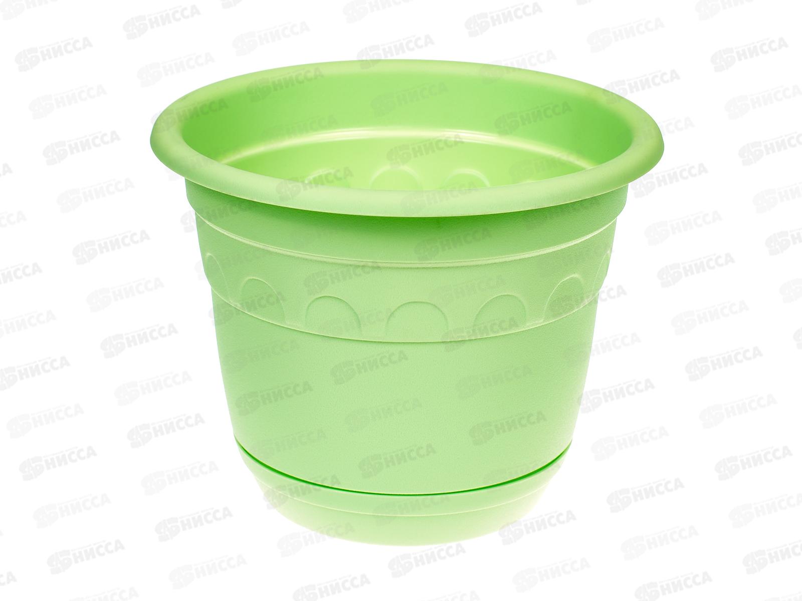 Горшок Колывань-1,8л колор с поддоном  С93 К АВ *28