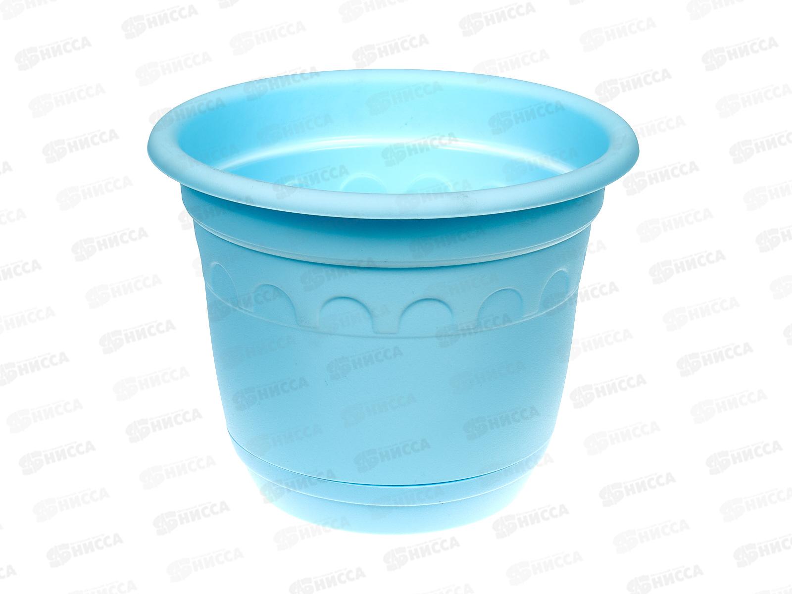 Горшок Колывань-3,7л колор 22см с поддоном  С94 К АВ *12