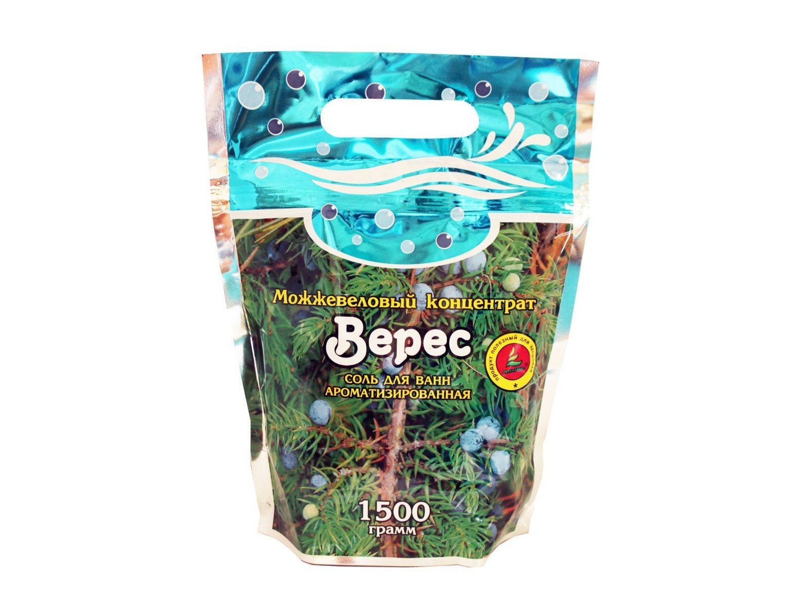 Соль для ванн 1500г Можжевеловый концентрат *14