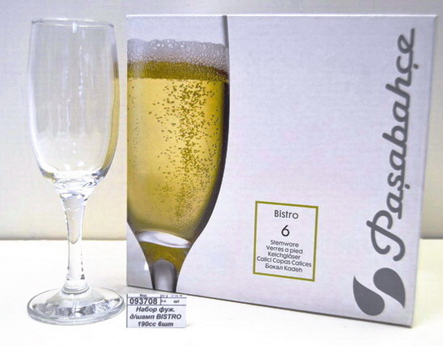 Набор фужеров для шампанского BISTRO 190cc 6шт 44419 *4