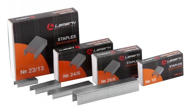 Скобы для степлера №23/13 LAMARK 1000шт, 0198 *10/200