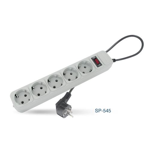 Сетевой фильтр СПУТНИК 4,5м  5 гнезда  *30