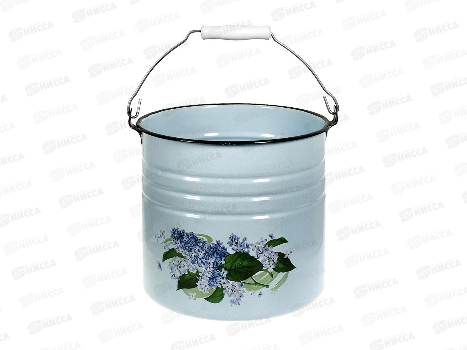 Ведро 12л без крышки с рисунком 20-1024/4 *2