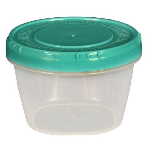 Емкость (Банка) 300мл желтый, крышка *60