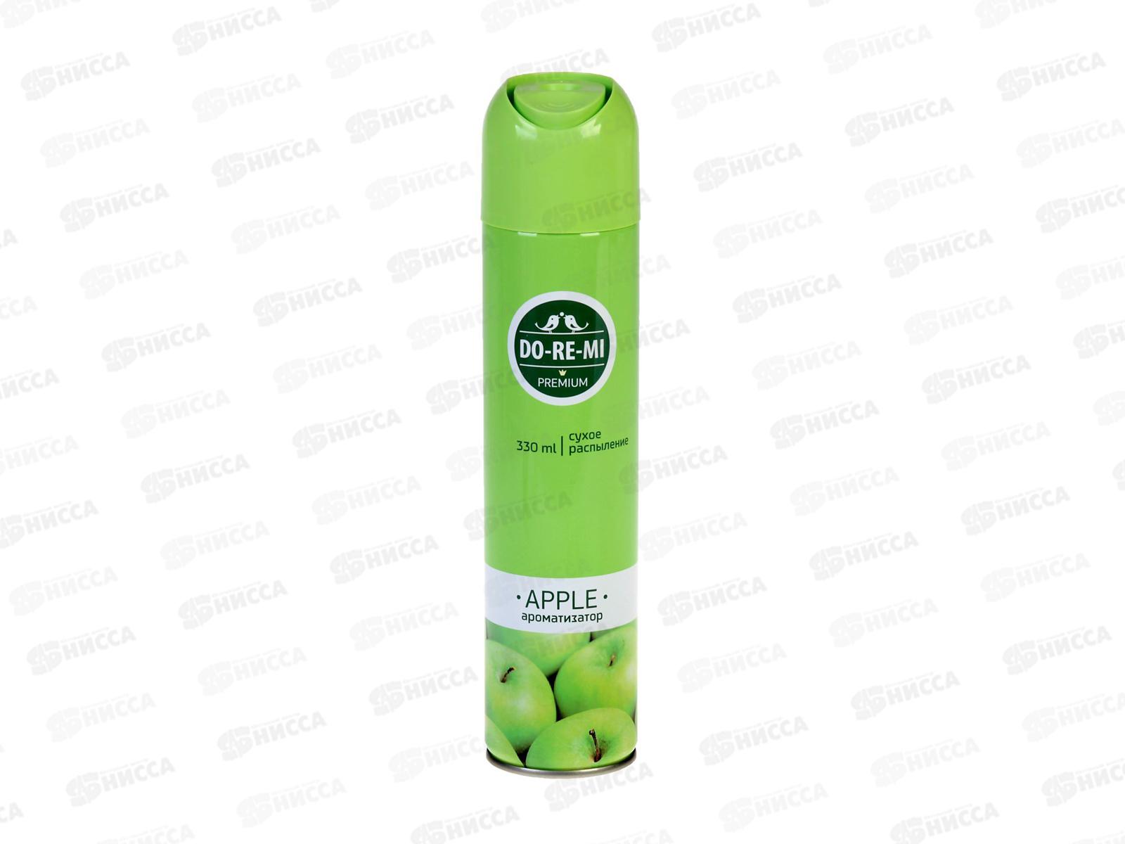 ДО-РЕ-МИ ПРЕМИУМ ароматизатор Зеленое яблоко 330мл  *12