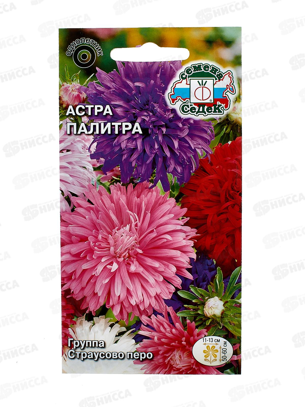 Астра Палитра  (страусово перо, смесь) (Евро,0,2) СеДеК *10 +