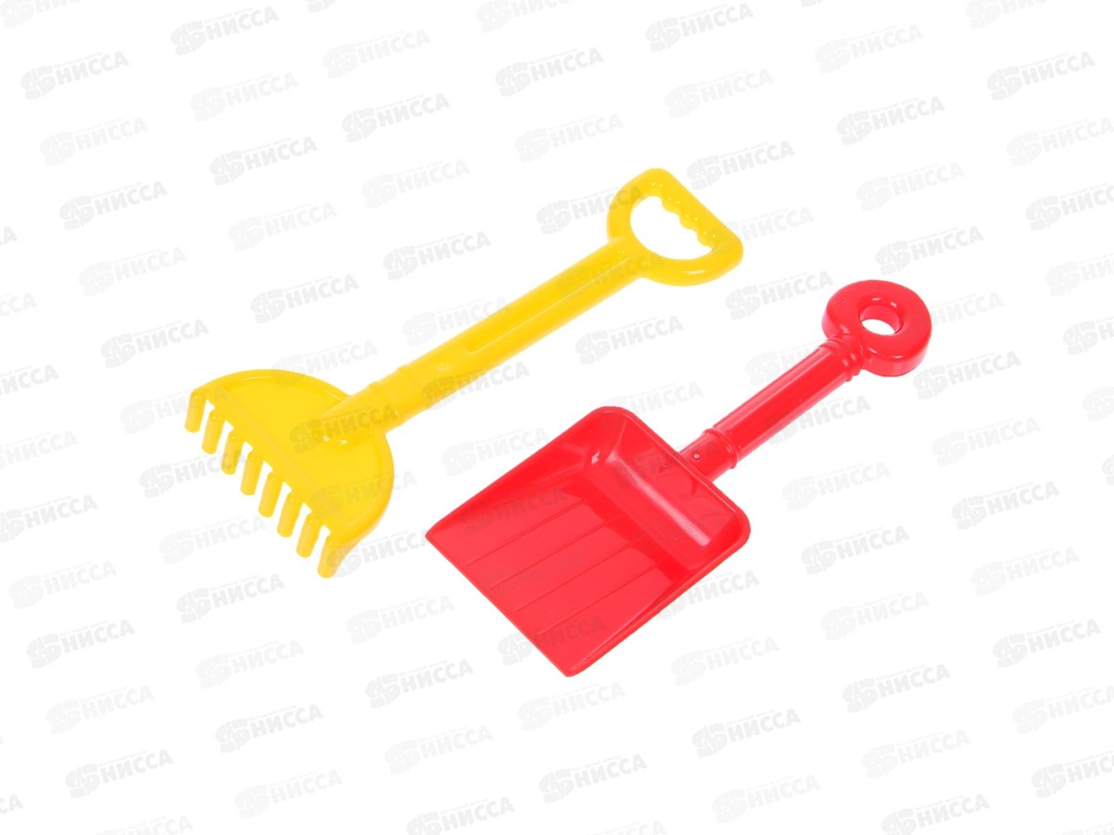 Набор песочный №59, 3522 (лопатка №3, грабельки №3) *35