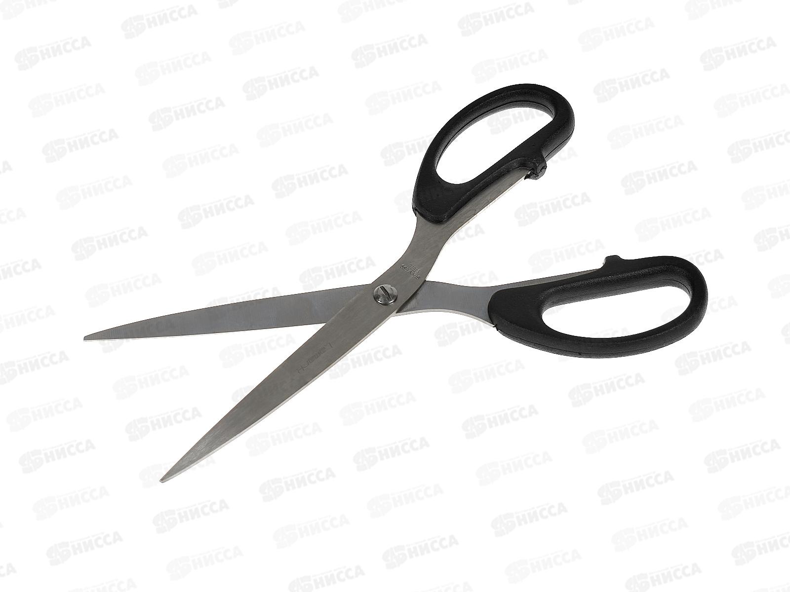 Ножницы LAMARK 0181 203мм, пластиковые ручки, на блистере *10/120