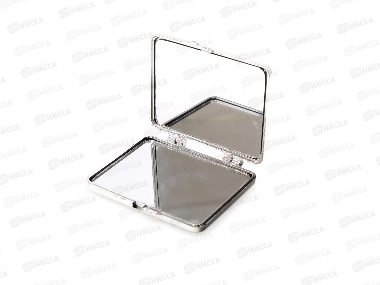 Зеркало складное 34D-СF двойное пластиковая оправа (028715)   Ж