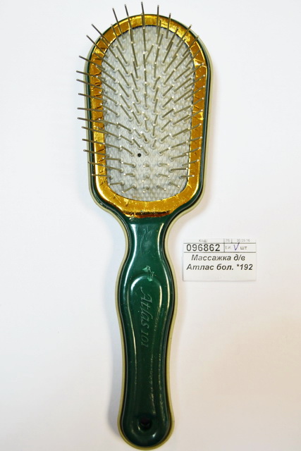 Массажка для волос  Атлас большая  *192