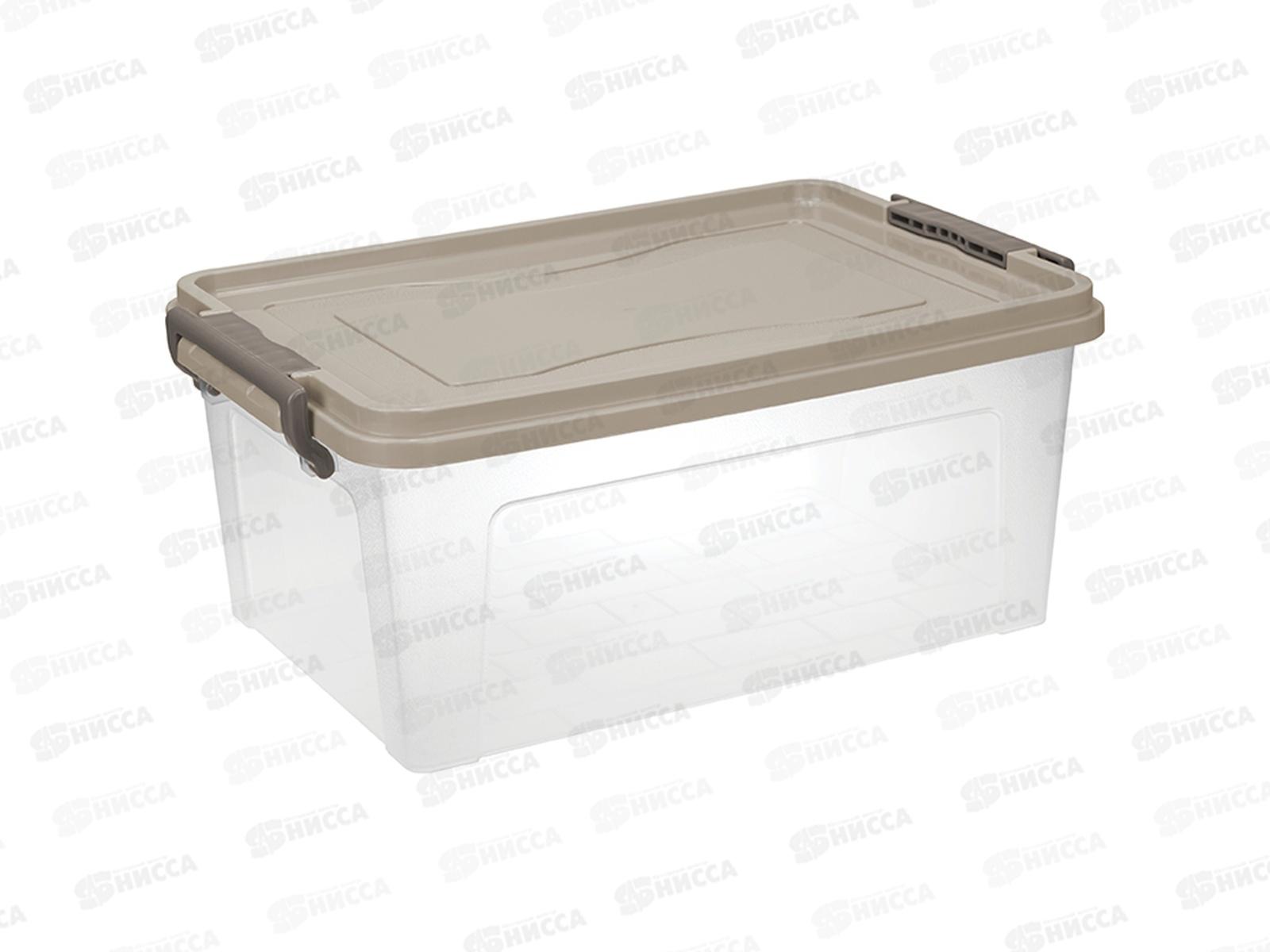 Контейнер 3,6л для хранения прямоугольный, Микс разноцветный.,  М2860 *18