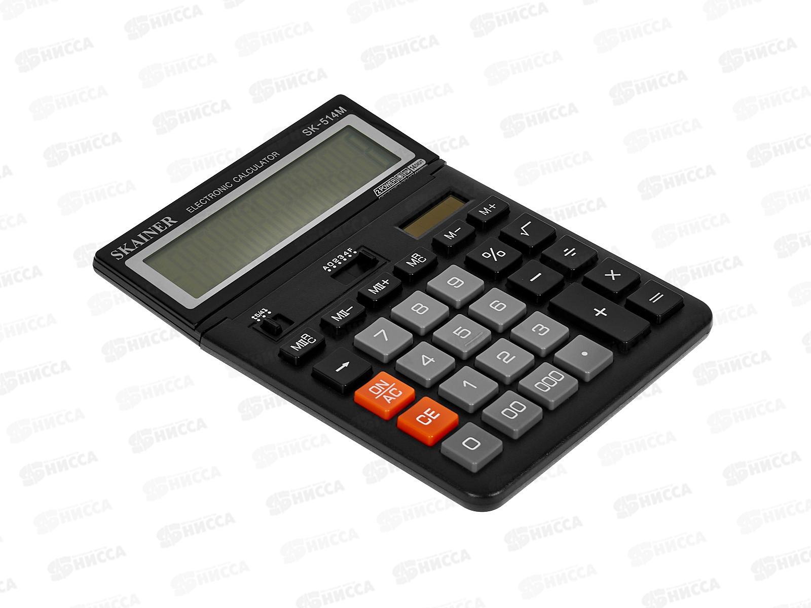 Калькулятор SKAINER SK-514 14разрядный бухгалтерский настольный