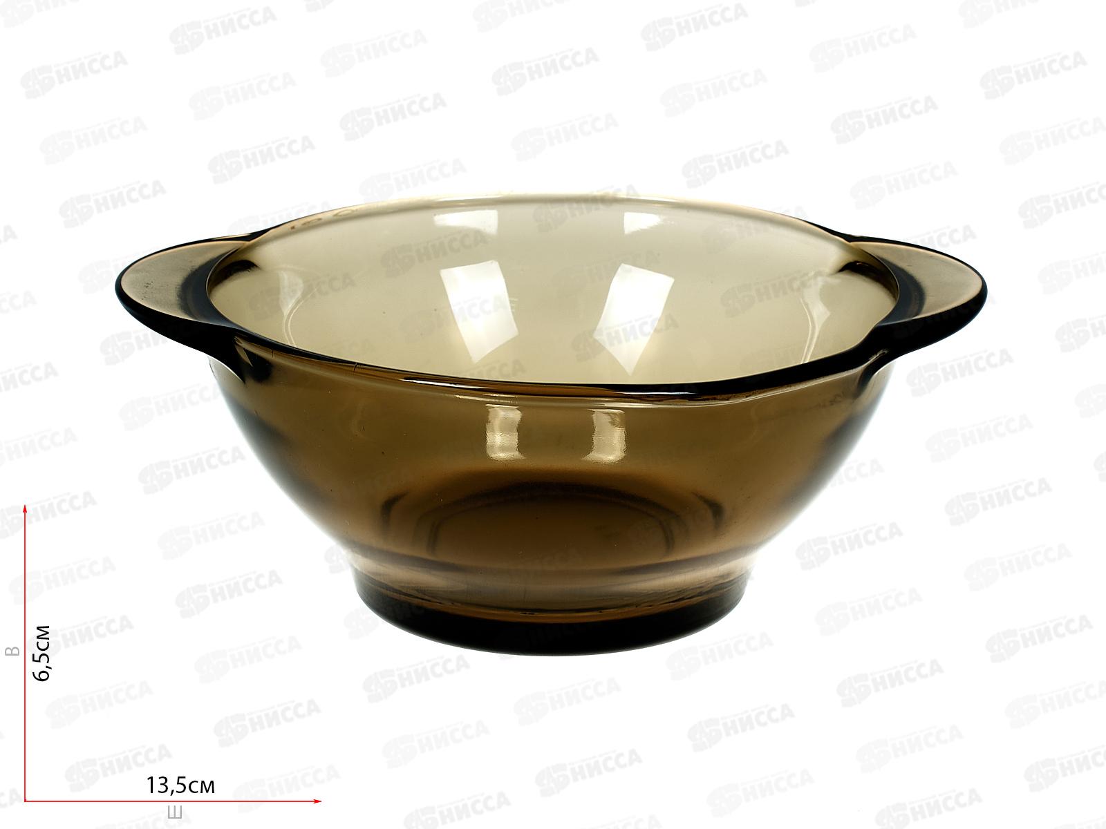 Бульонница с ушками 510мл &quotIL PRIMO&quot дымка, 62007 *12