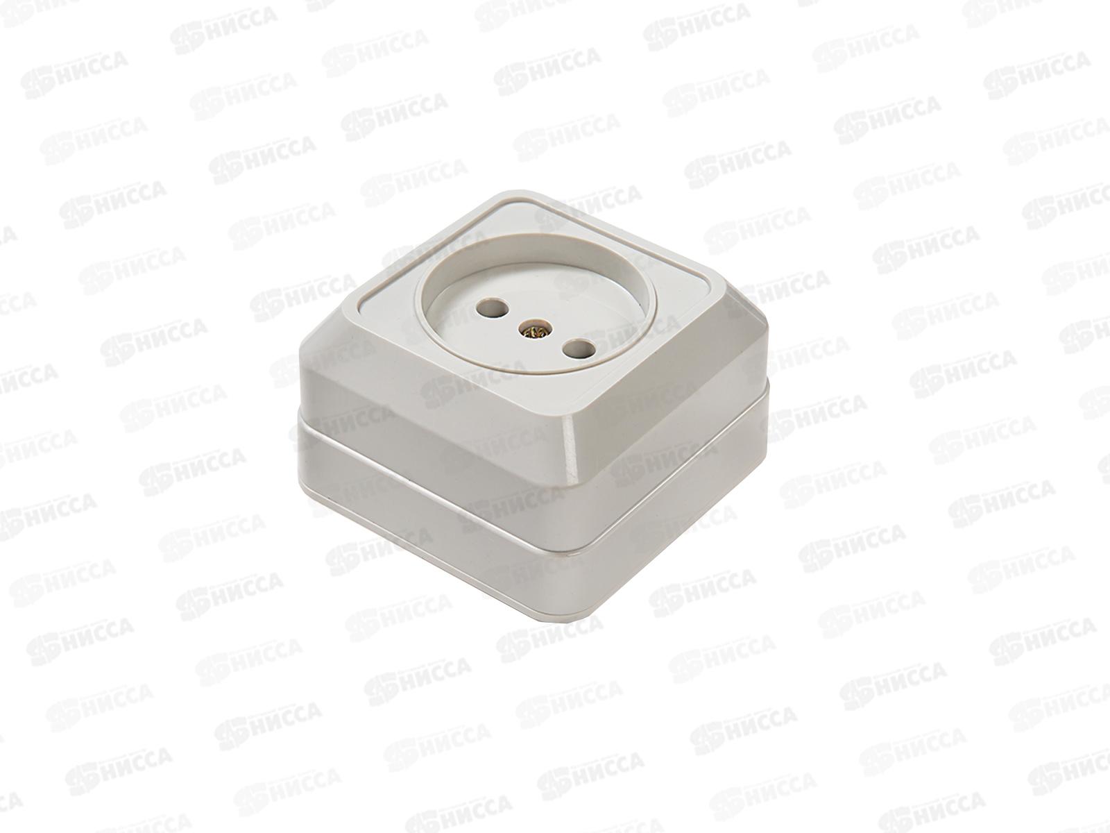 Розетка накладная BOLLETO белая, 7022-W *10