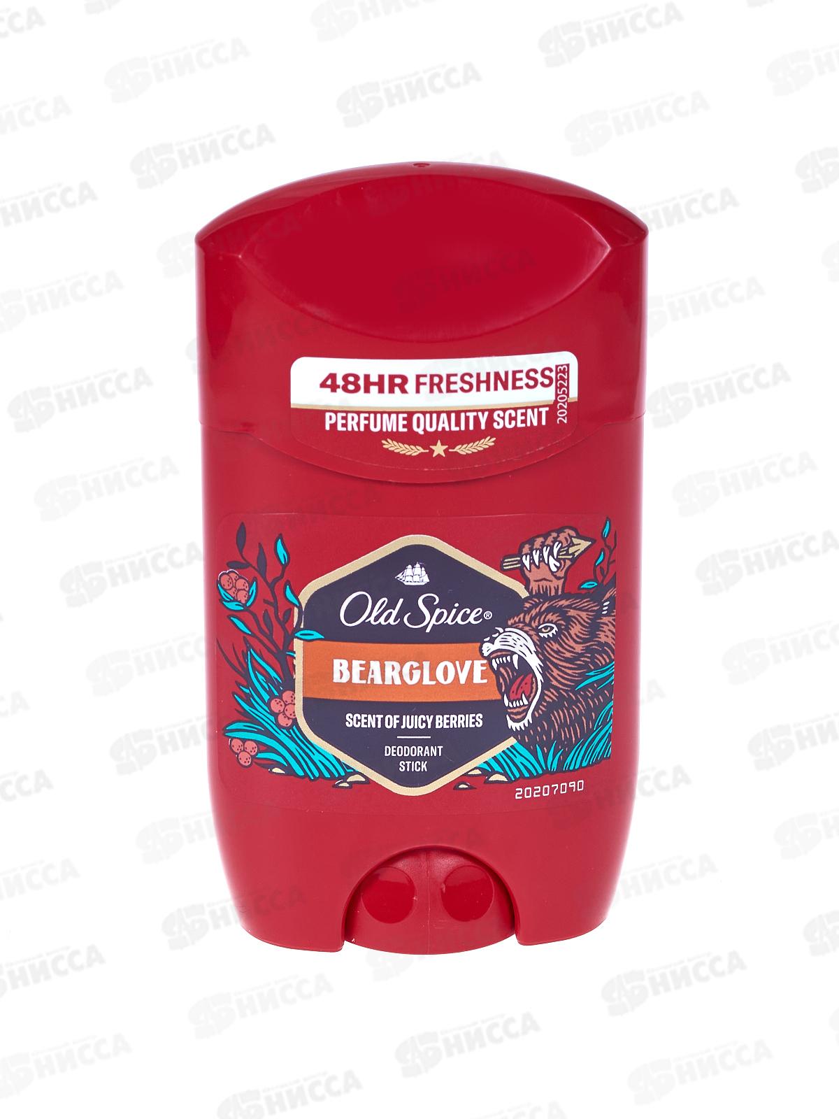 ОЛД СПАЙС стик 50мл Bearglove *6