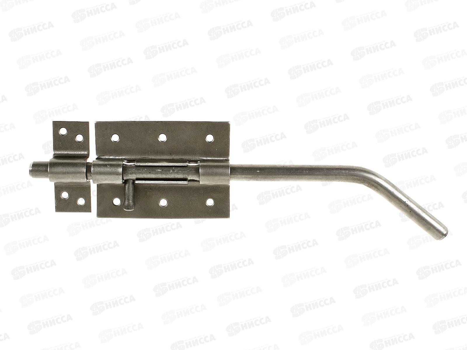 Засов гаражный ЗГ-300мм без покрытия