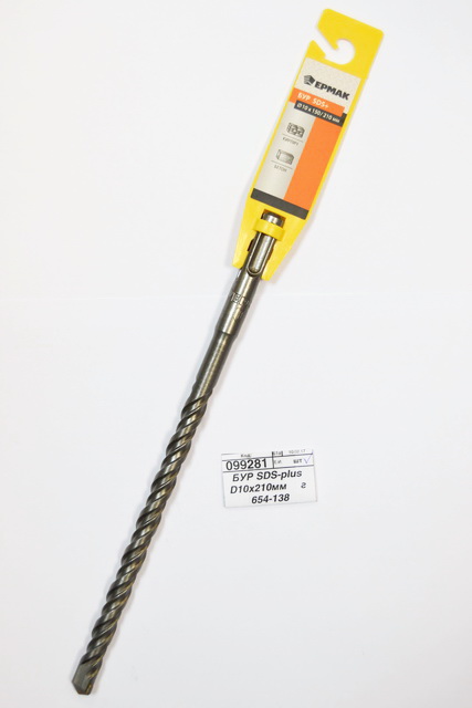 БУР SDS-plus  D10x210мм     г 654-138