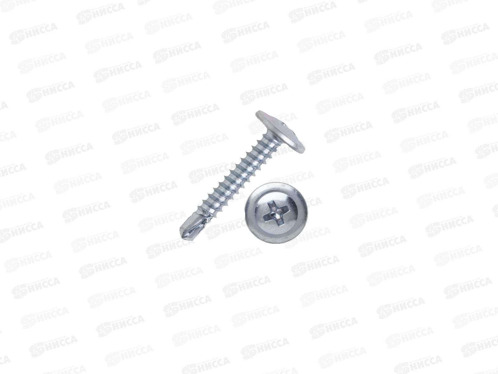 Саморез  СВФС ШСММ 4,2*38 (1000штук) прессшайба сверло *6