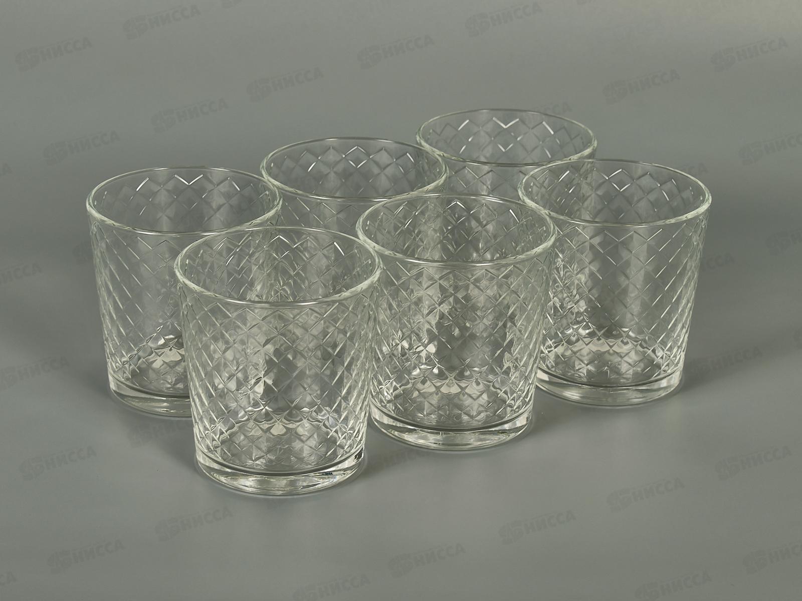 Набор стаканов 6шт Кристалл 250мл *6 1240