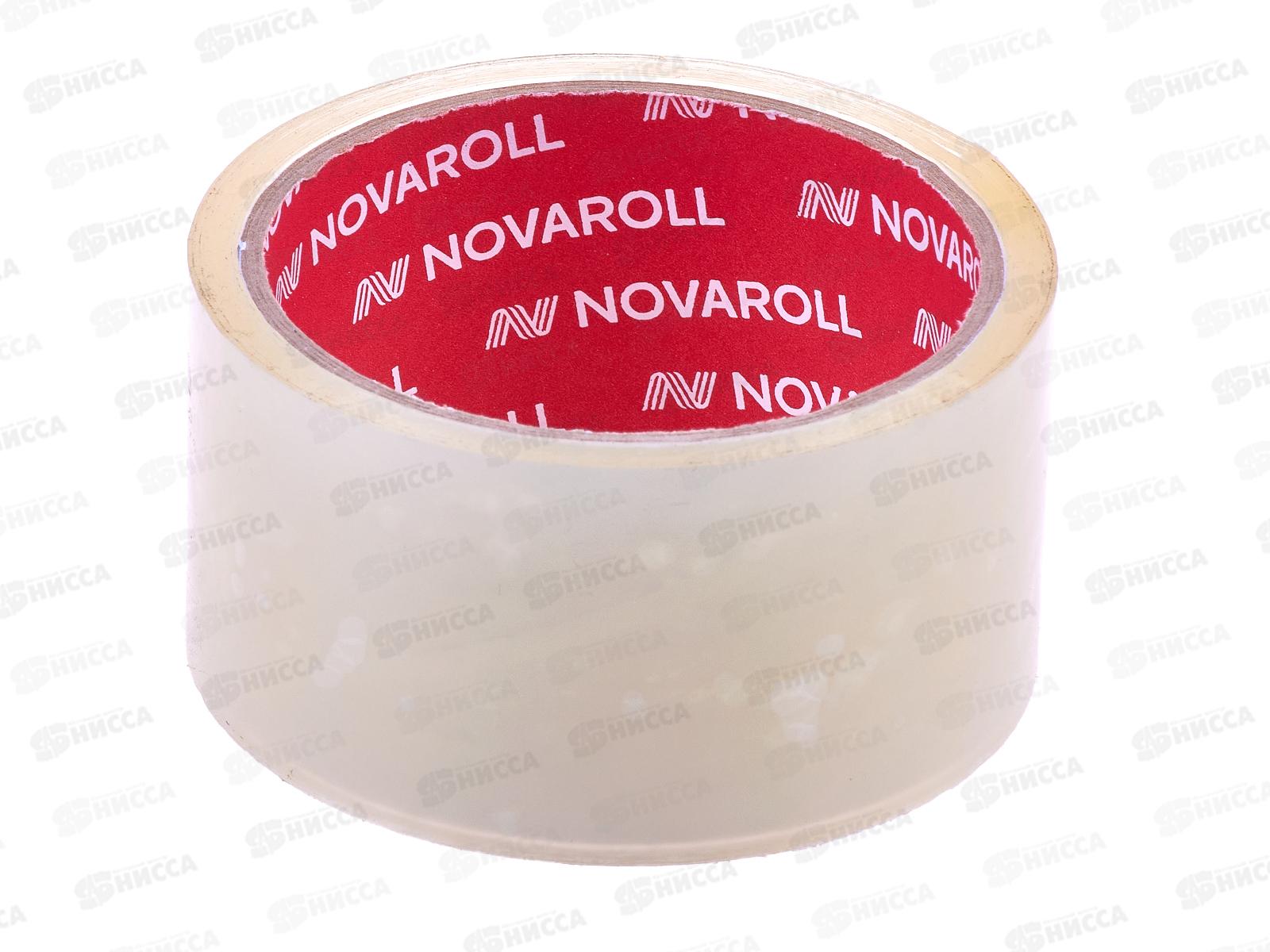 Скотч 48*40м прозрачный, НОВА РОЛЛ 38мкм, 0120-222X *6/72