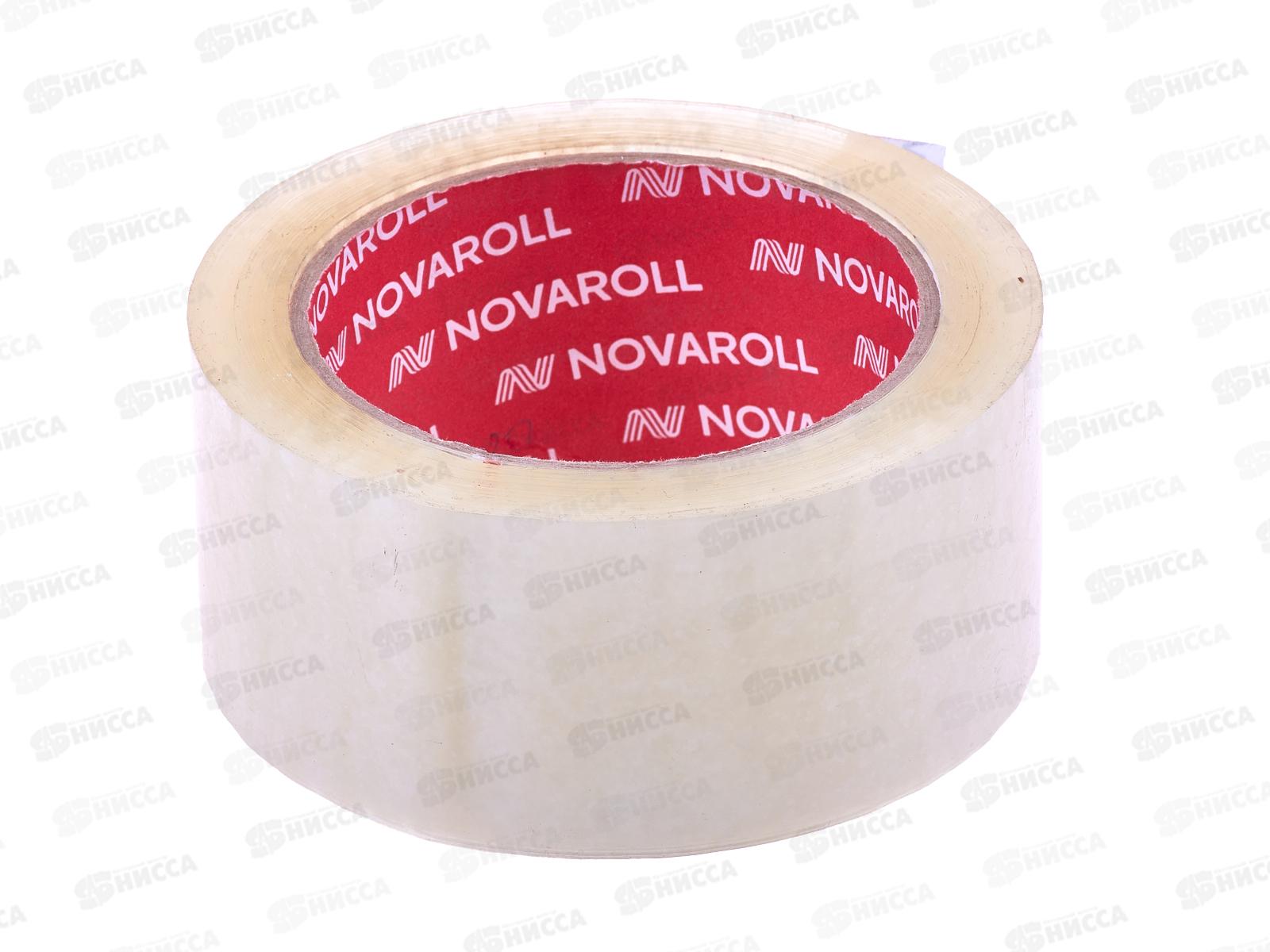 Скотч 48*100м прозрачный НОВА РОЛЛ 38мкм, 0120-242X *6/36