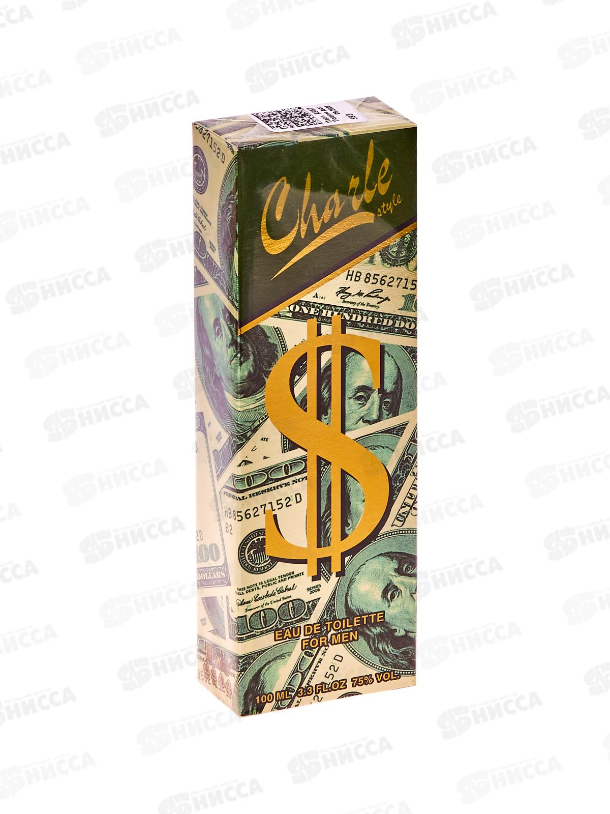 б.ЧАРЛИ СТИЛЬ Доллар, туалетная вода 100мл мужская *24 М