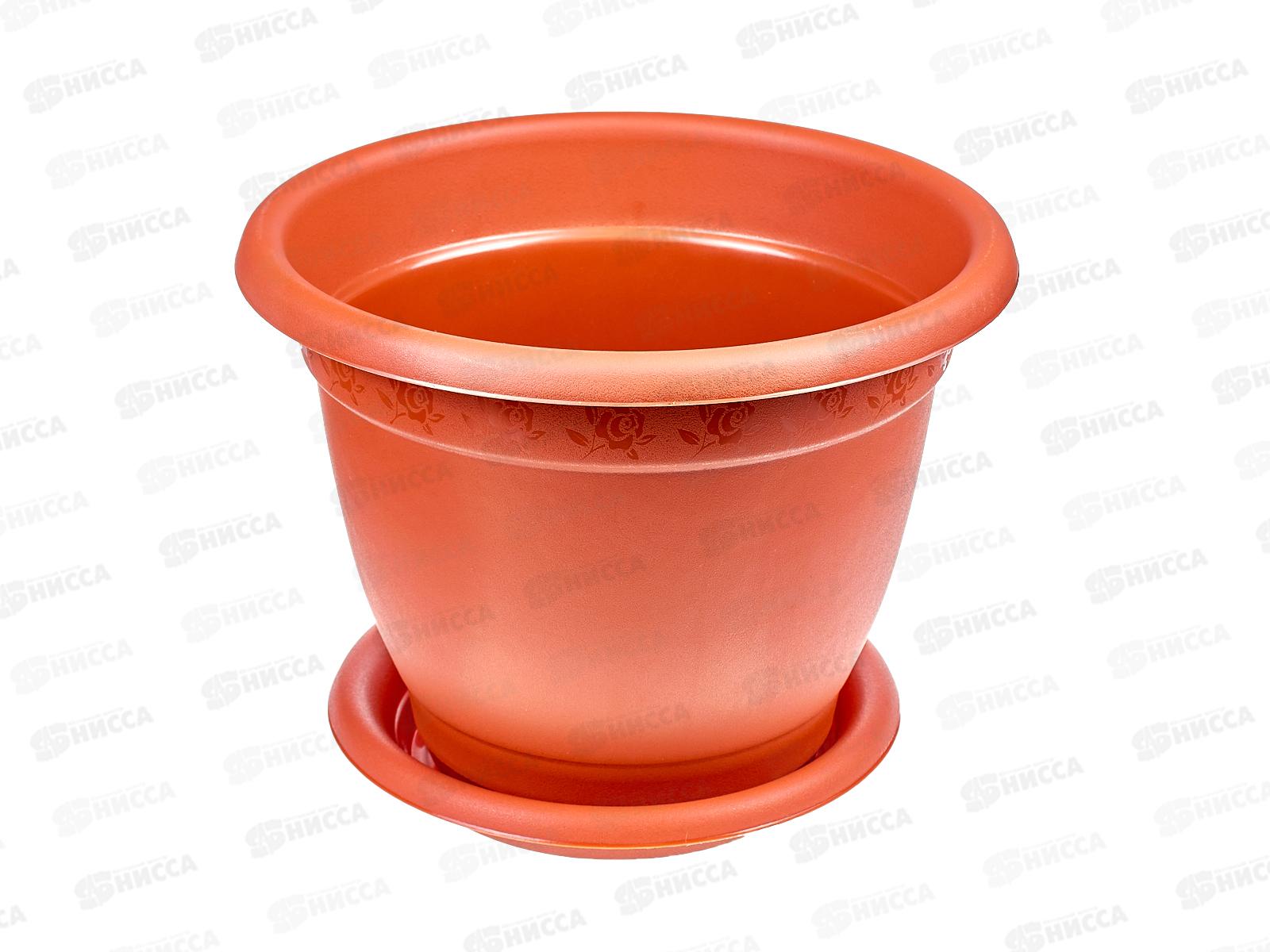 Горшок для цветов Борнео D 290мм с подставкой №6  ING42029  *12