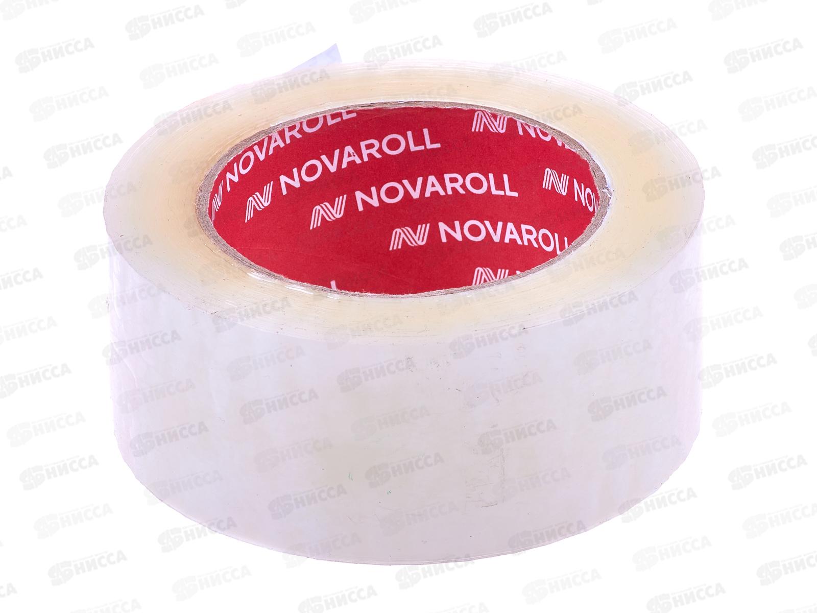 Скотч 48*150м прозрачный НОВА РОЛЛ 38мкм, 0120-2460(X) *6/24
