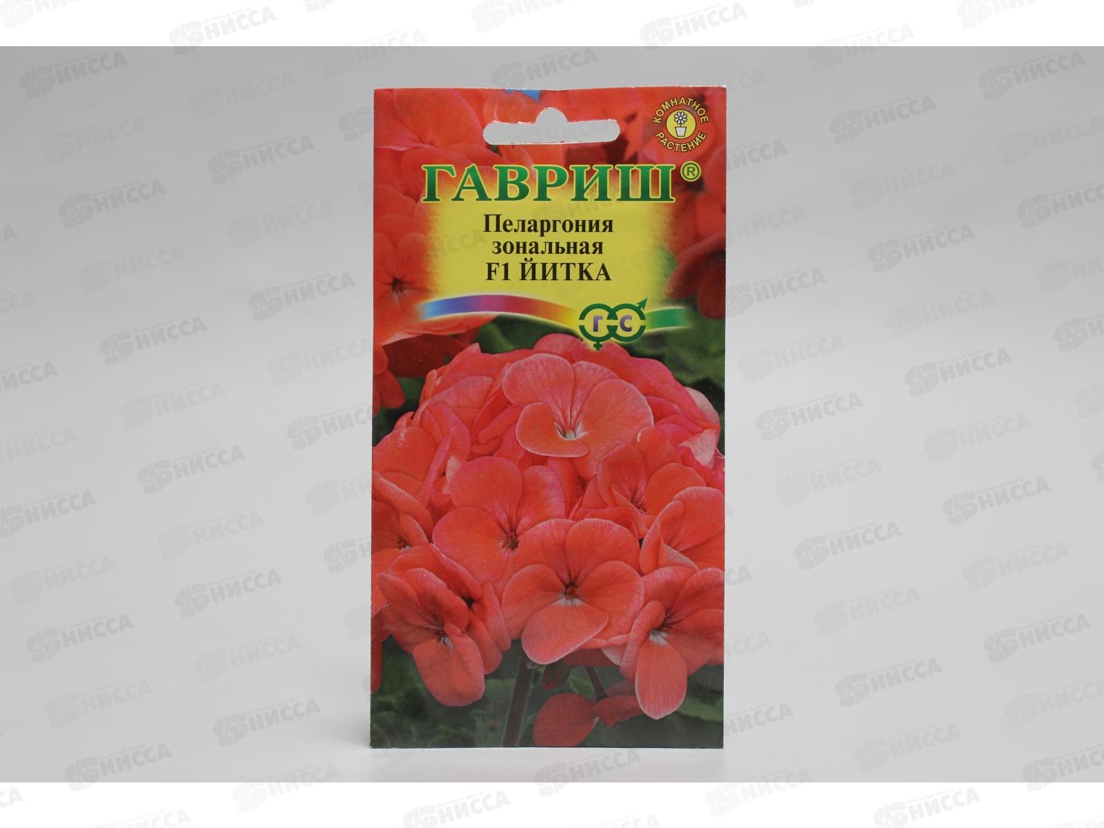 Пеларгония Йитка F1 зональная 4 шт  *5 ГШ