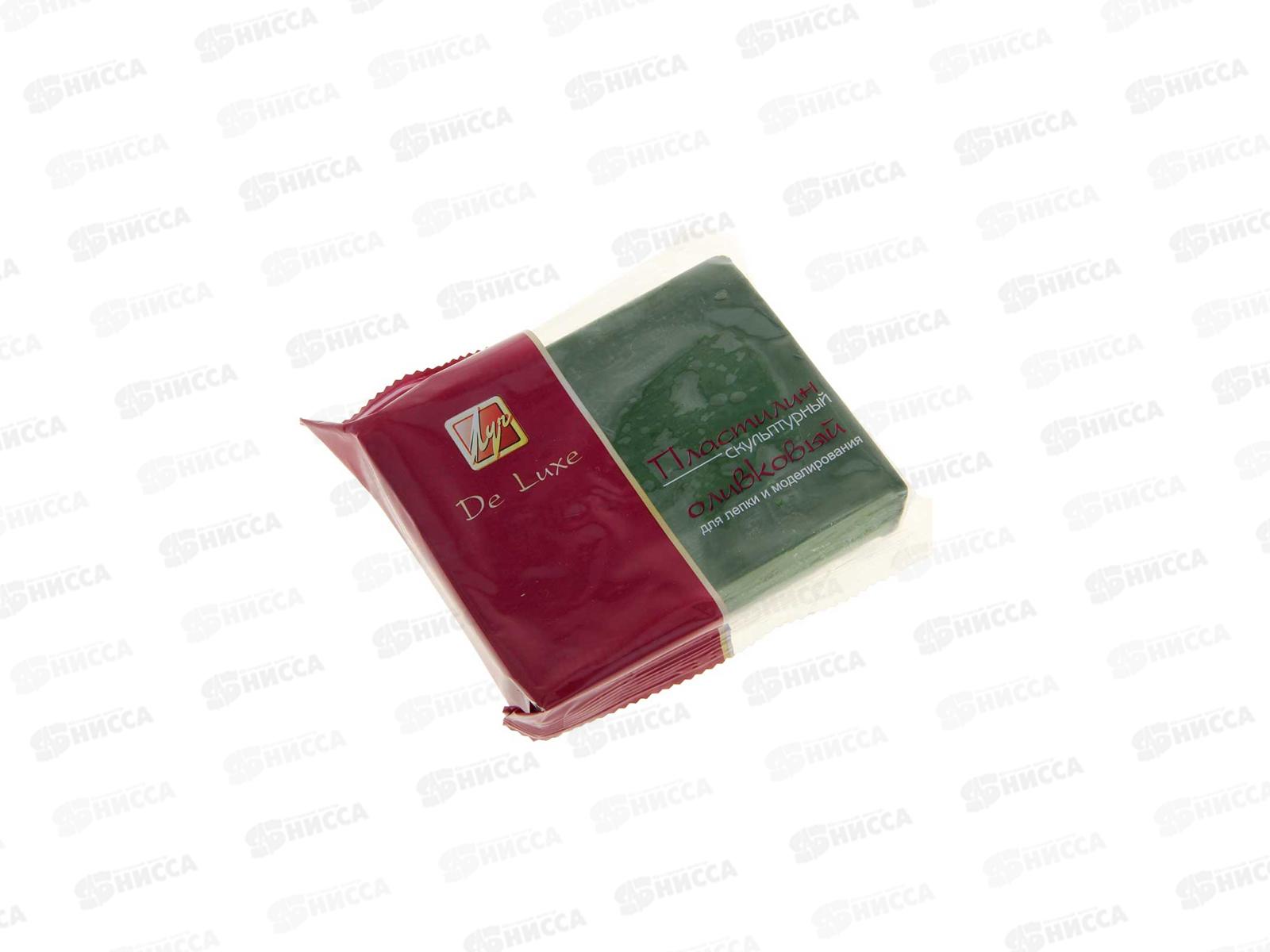 Пластилин скульптурный ЛУЧ 300г оливковый, 24с1506-08 *12