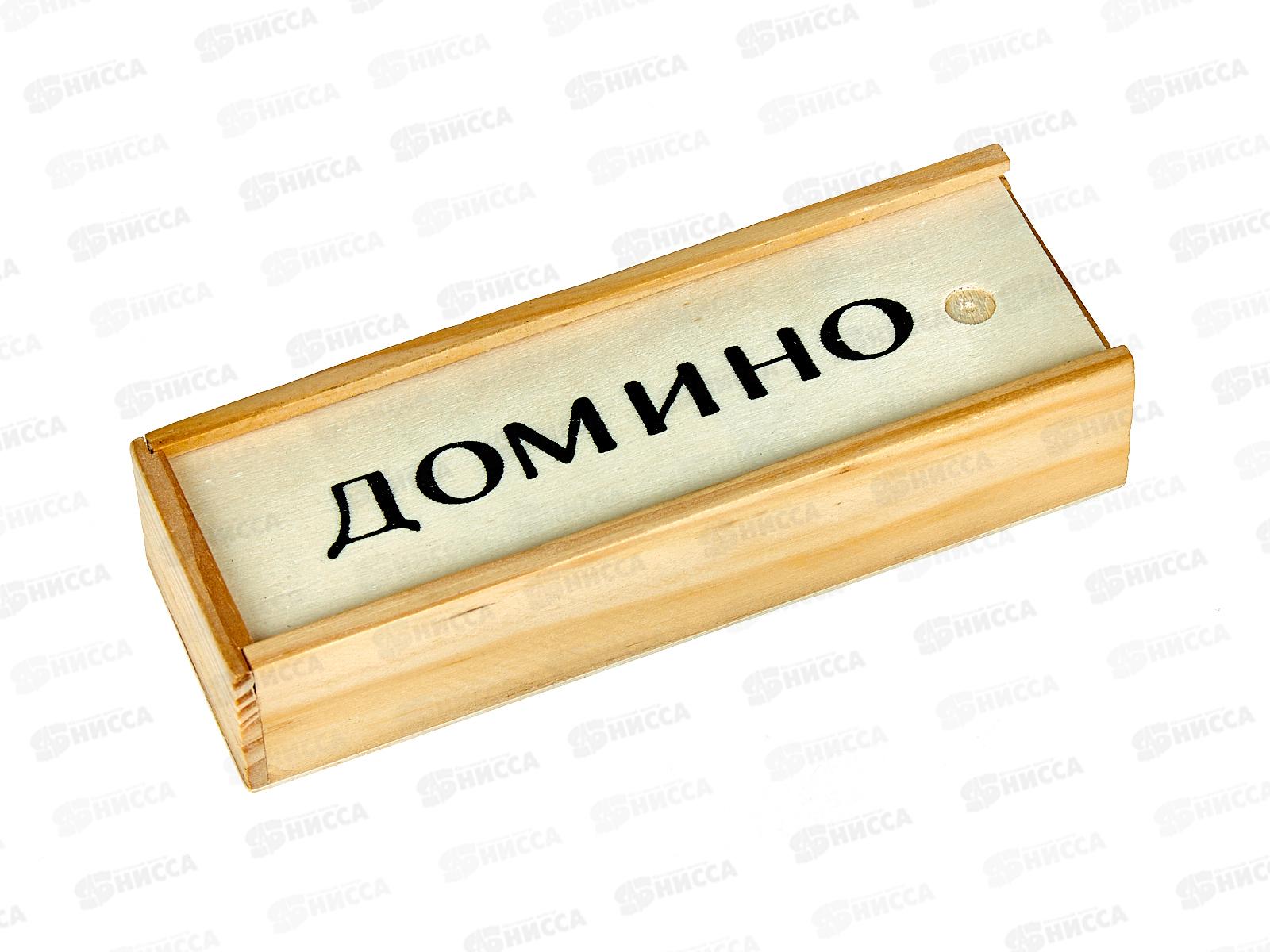 Домино 9121 деревянная коробка (040227)  Ж