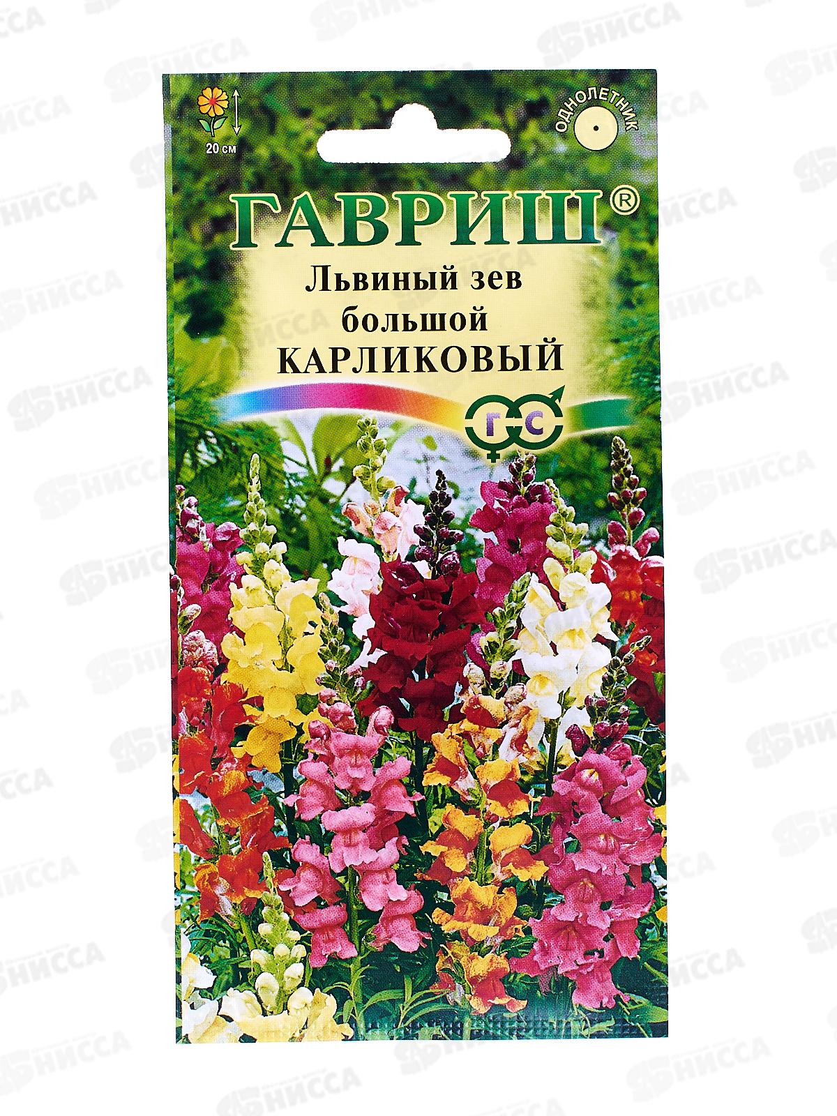 Львиный зев карликовый смесь  0,05 грамм   *10 ГШ +